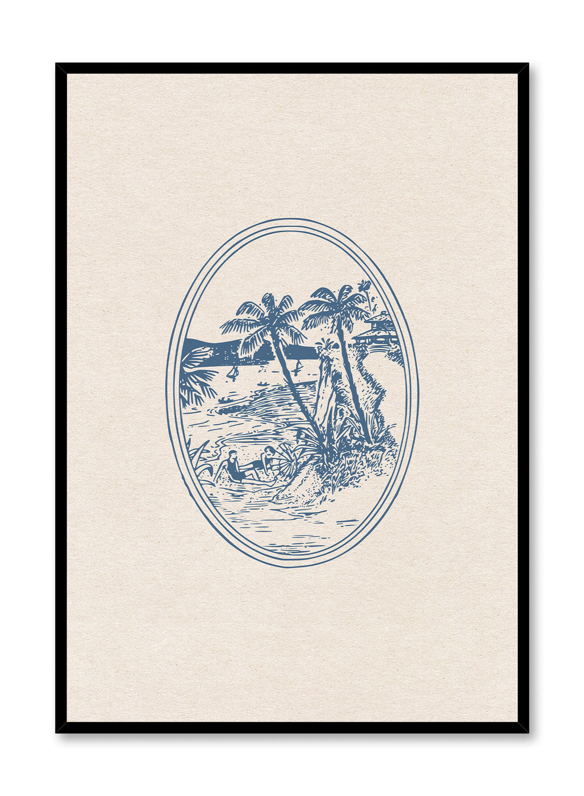 Tropical Vignette, Poster