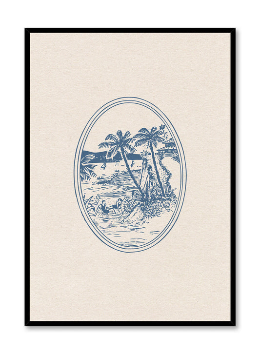 Tropical Vignette, Poster