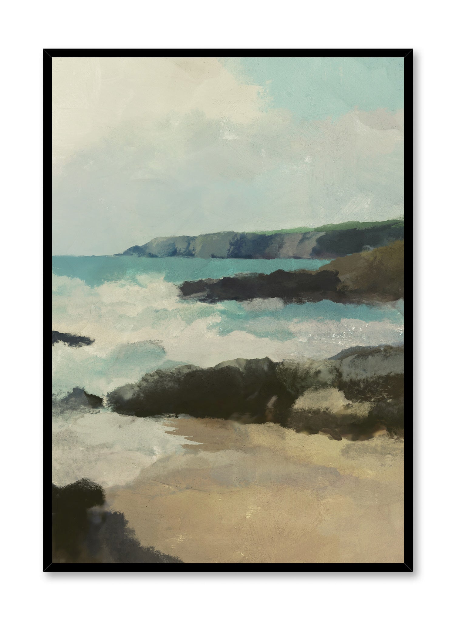 Shoreline Splendor | Shop Posters & Prints Online at Opposite Wall