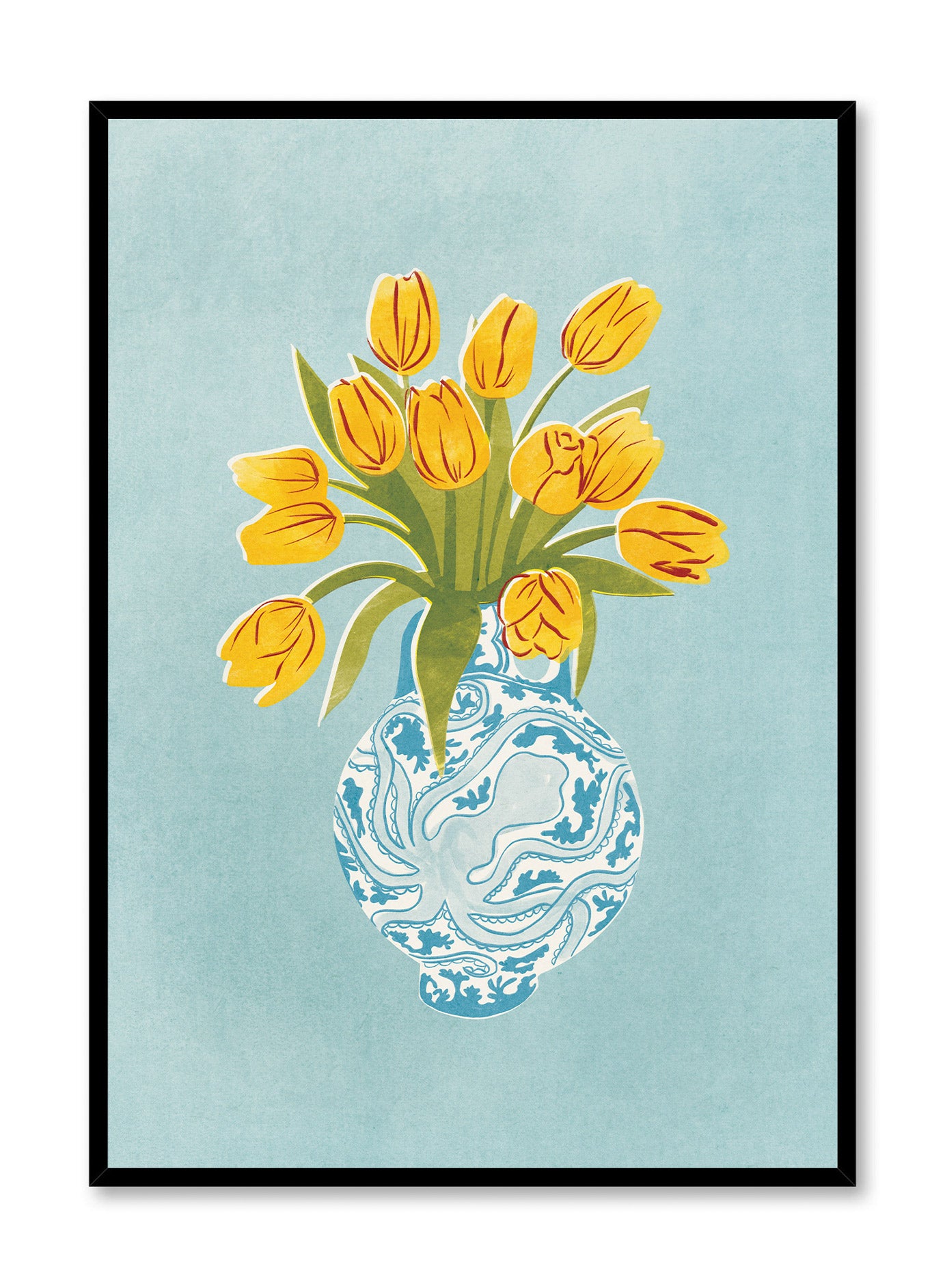 Marée de tulipes, Affiche