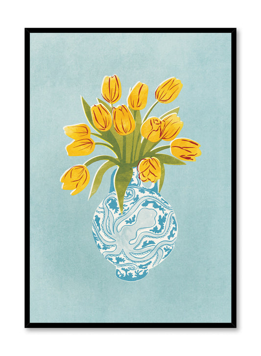 Marée de tulipes, Affiche