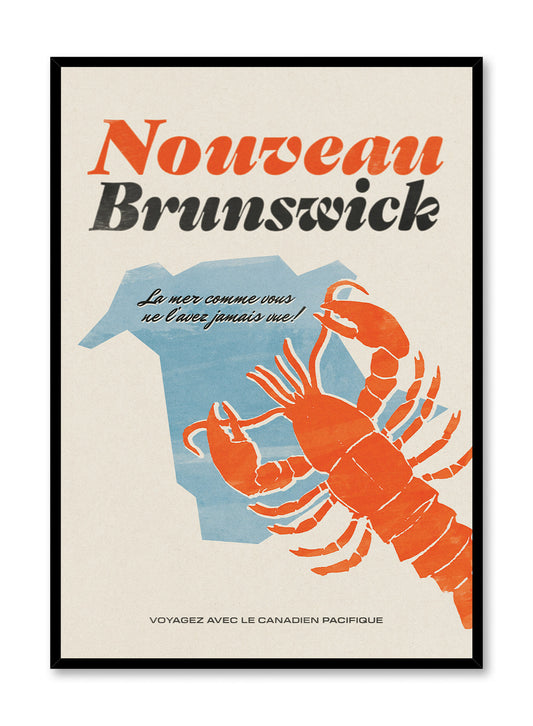 Direction :  le Nouveau Brunswick, Affiche