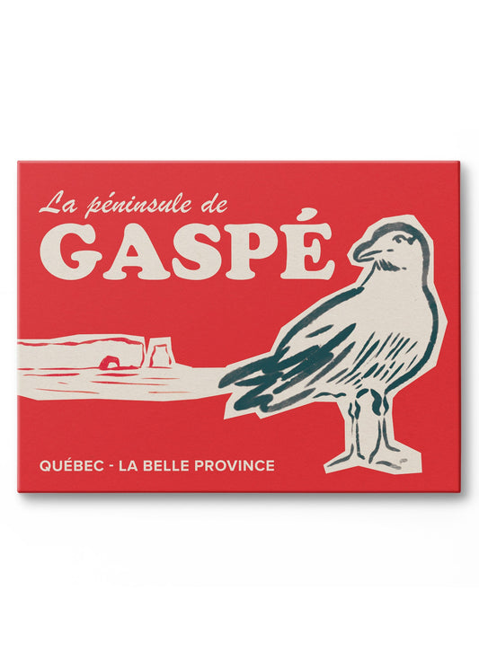 Gaspesian Seagull, Canvas