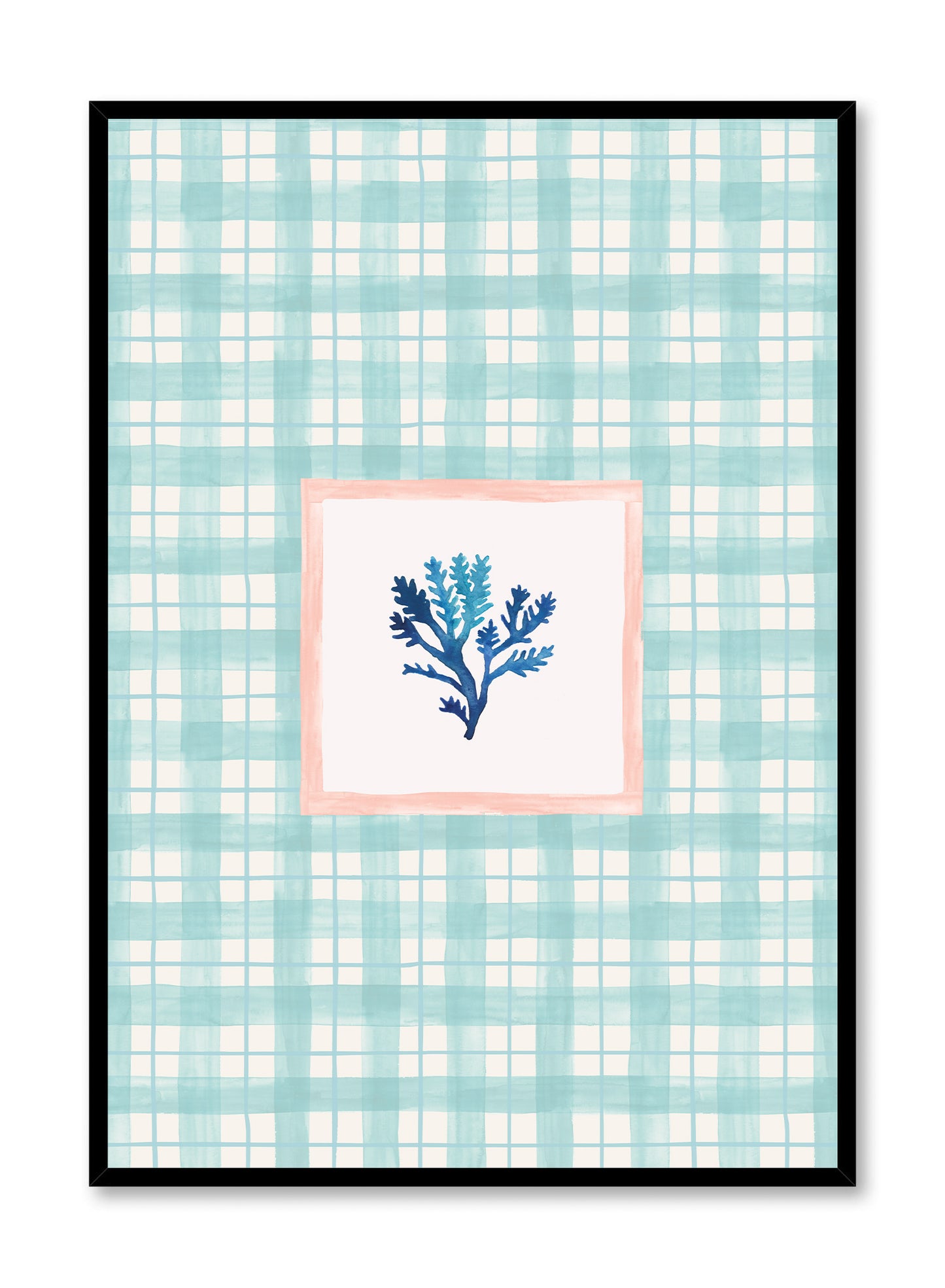 Corals and Plaid, Poster