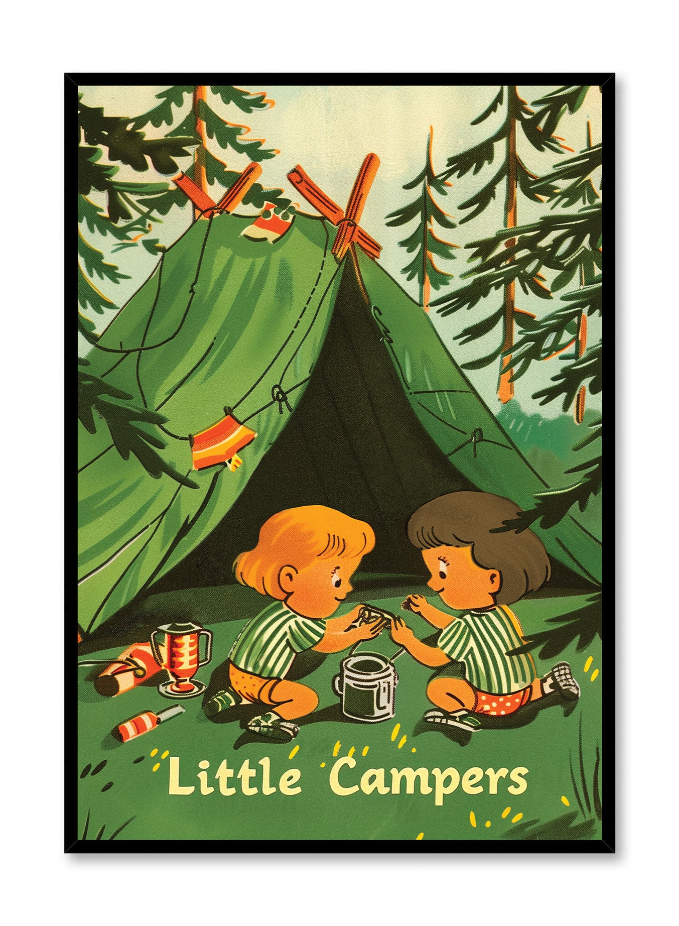 Little Campers, Poster