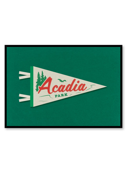 Away in Acadia, Poster