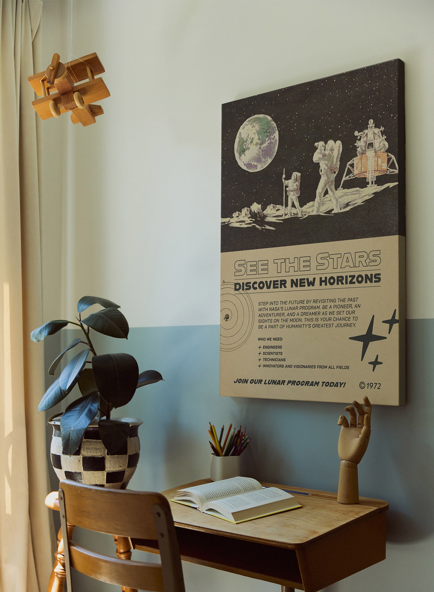 New Horizons, Poster