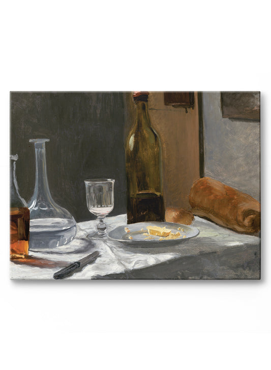 Après le dîner, Œuvre sur toile