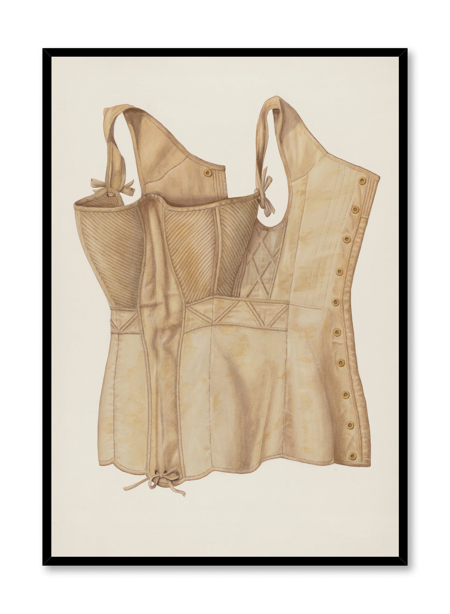 Corset, Affiche