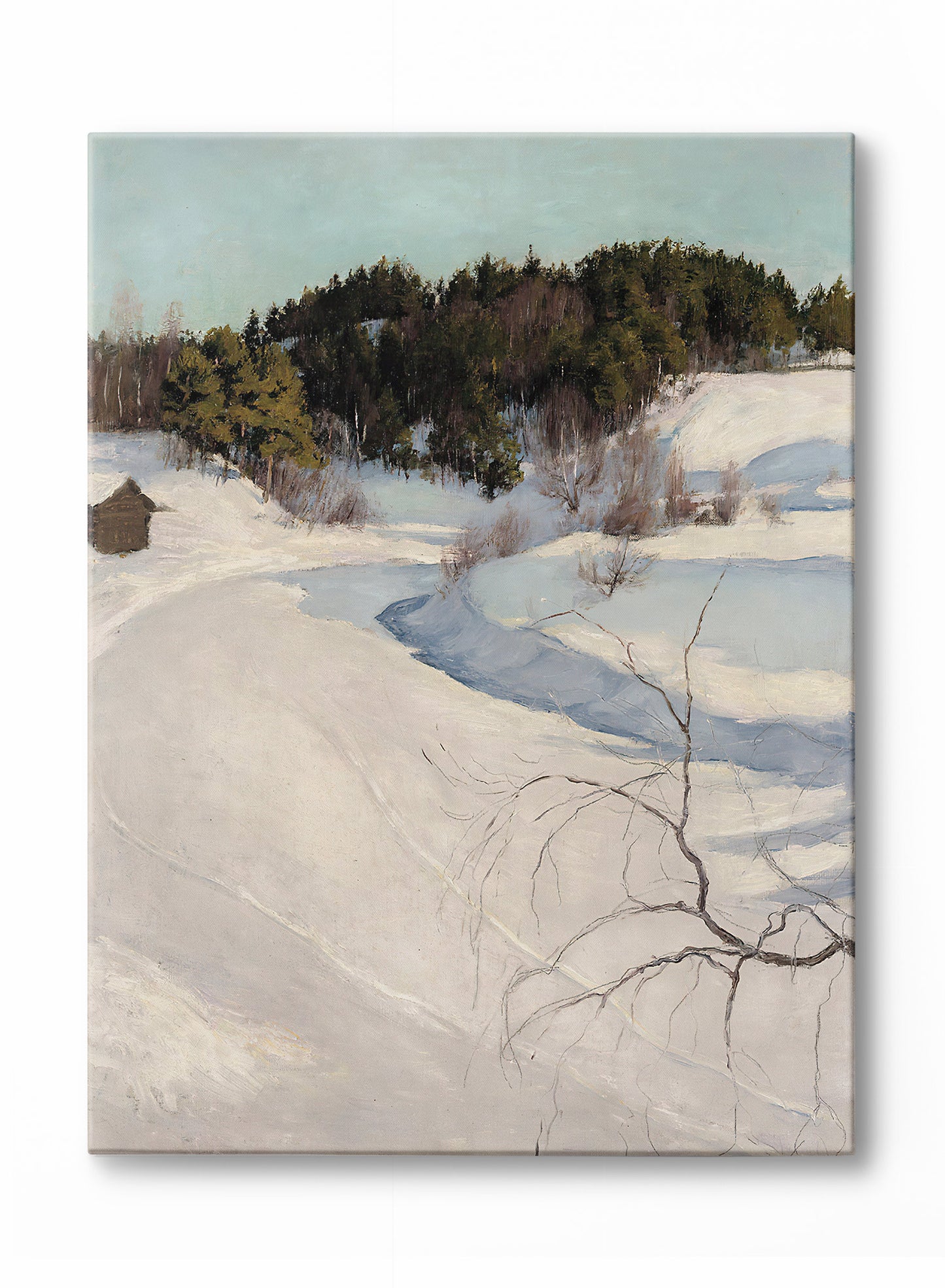 Snowshoe Trails, Canvas