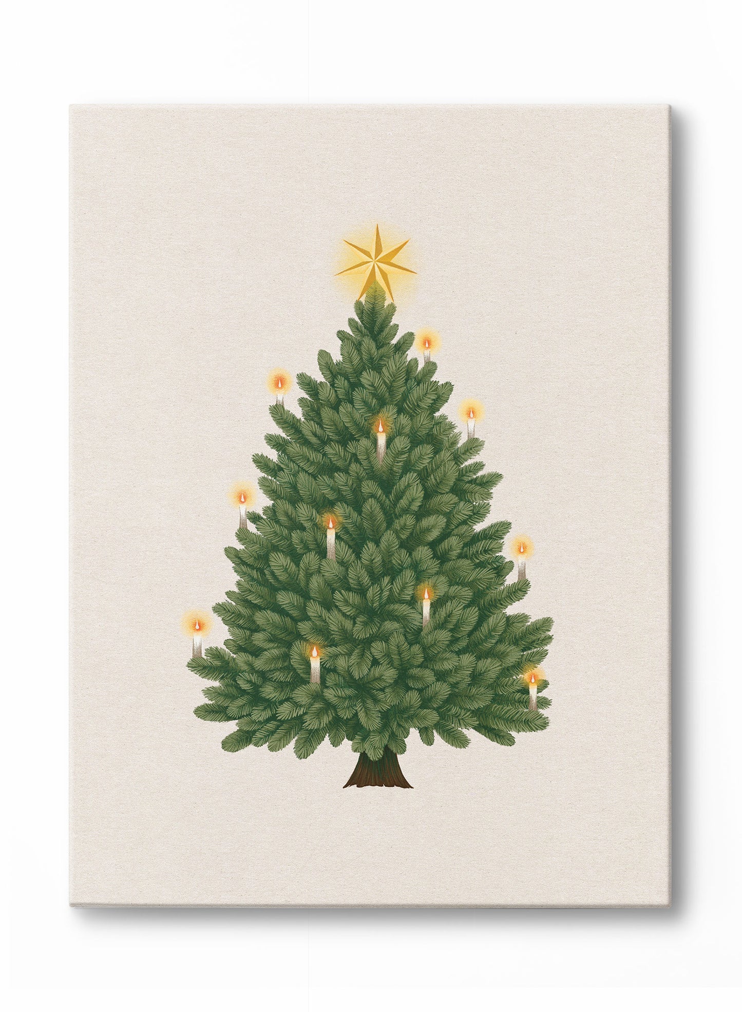 O’ Tannenbaum, Œuvre sur toile