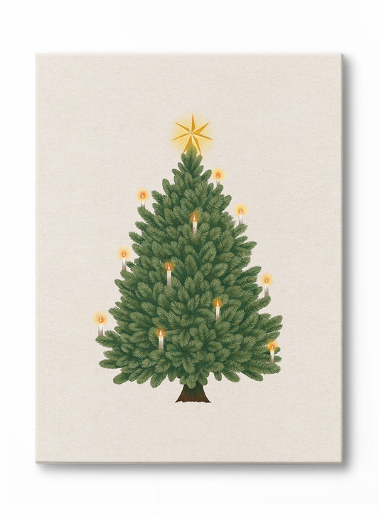 O’ Tannenbaum, Œuvre sur toile