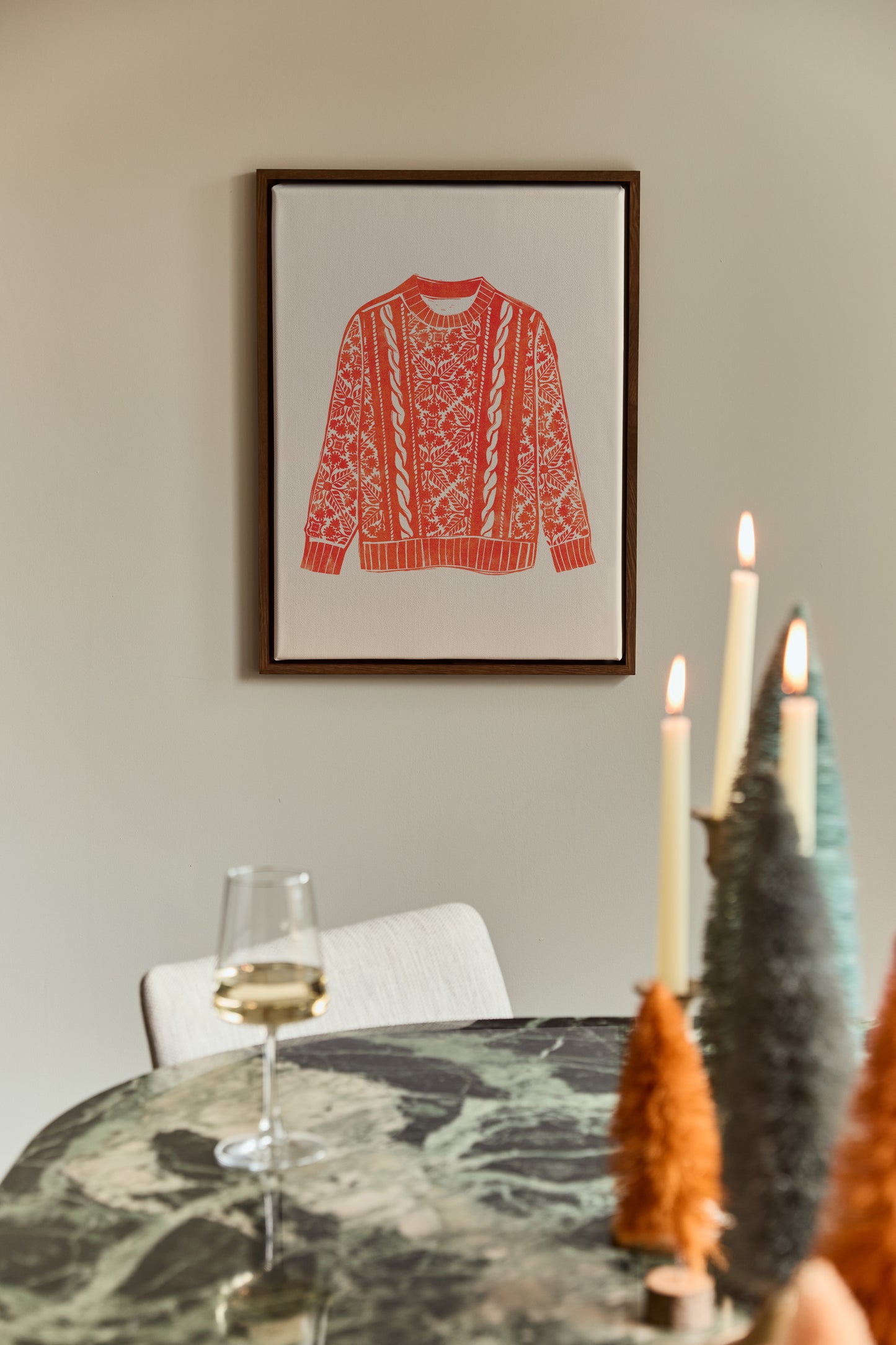 Fair Isle Sweater, Poster