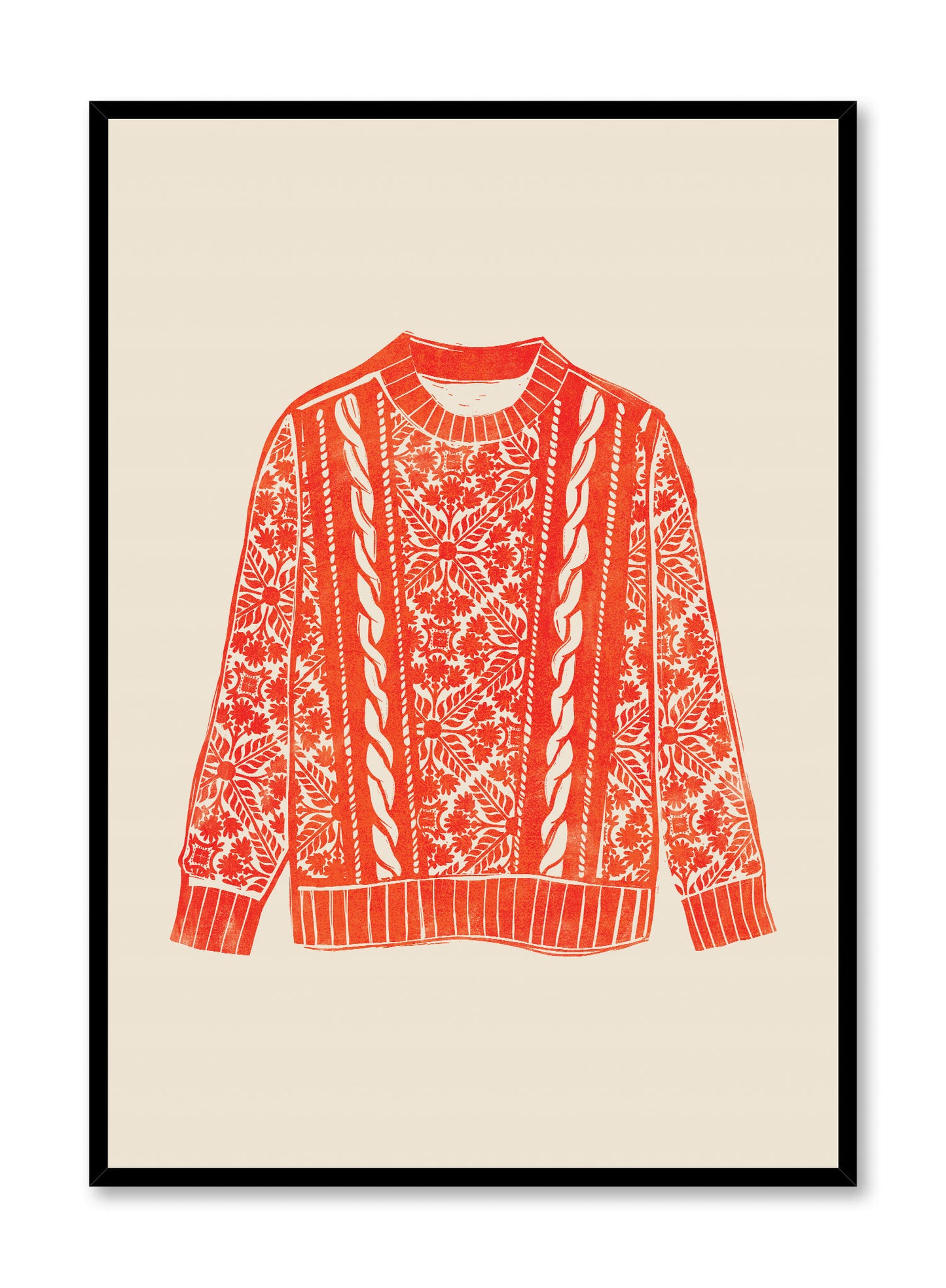 Fair Isle Sweater, Poster