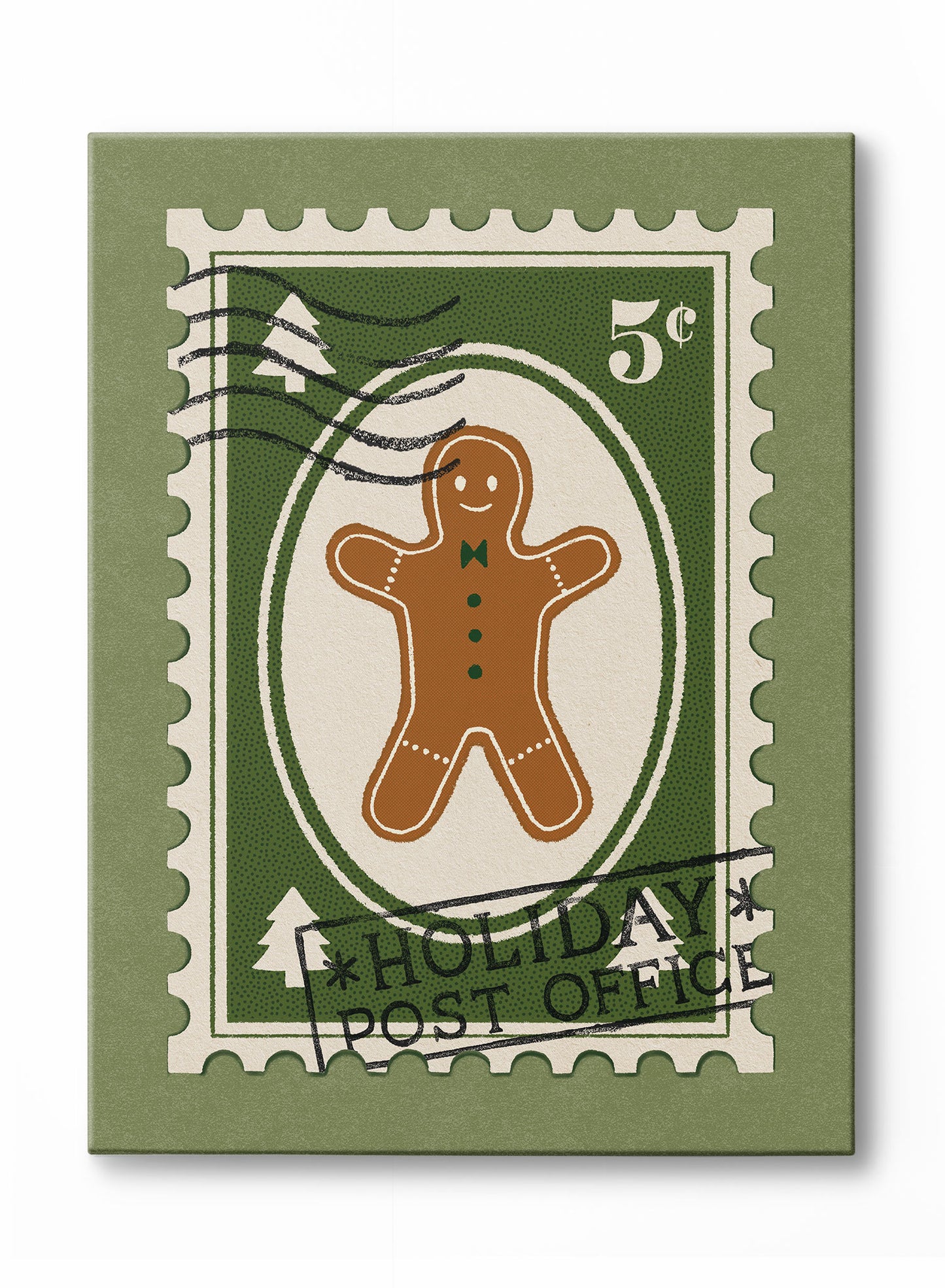 Gingerbread Post, Canvas