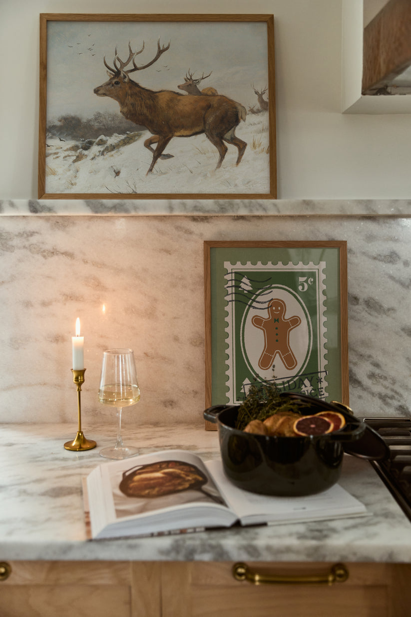 Gingerbread Post | Shop Posters & Prints Online at Opposite Wall