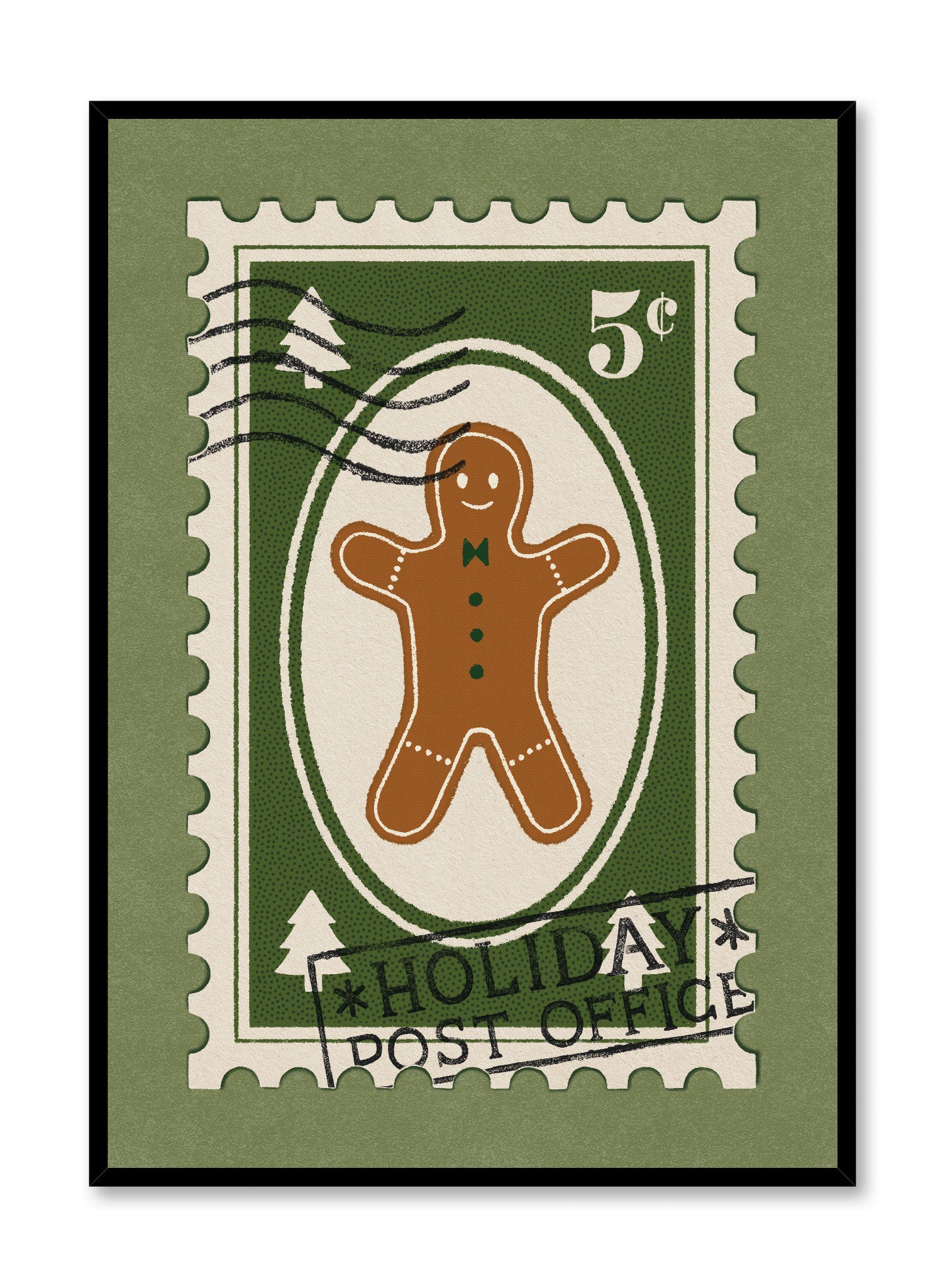 Gingerbread Post | Shop Posters & Prints Online at Opposite Wall