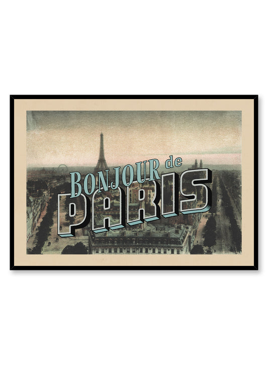 Bonjour Paris, Poster