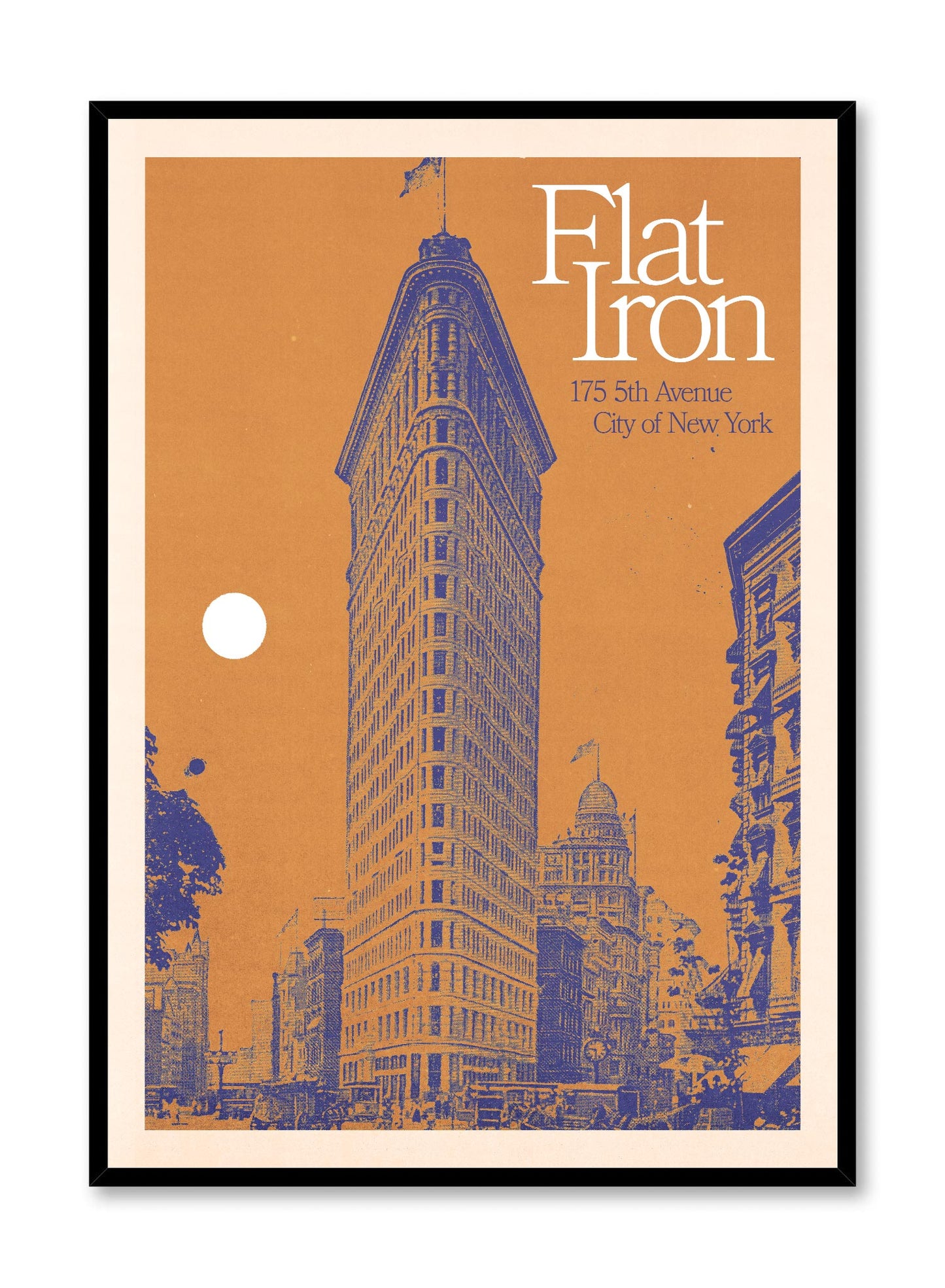 Salutations du Flat Iron à New York, Affiche