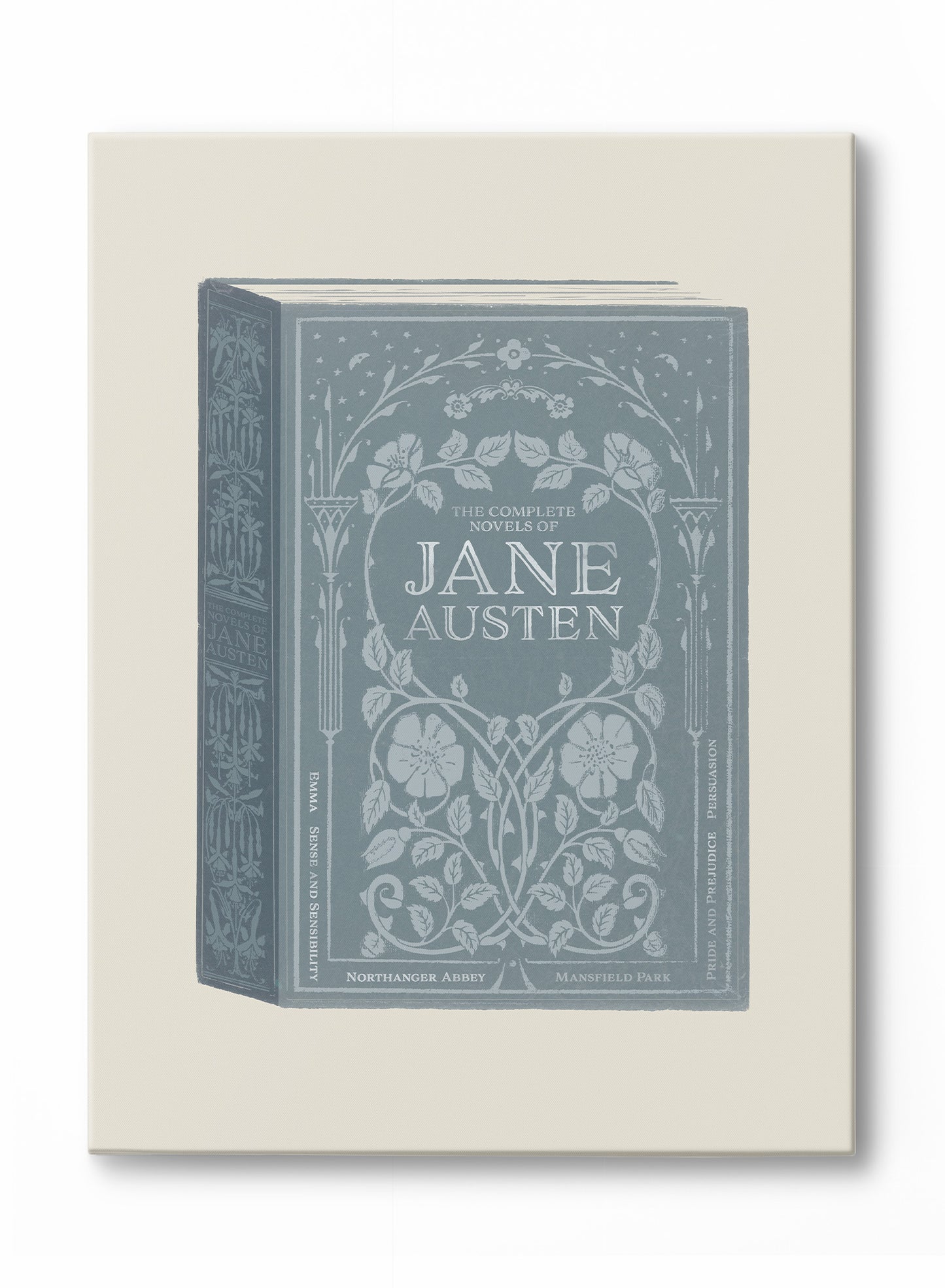 Jane Austen Book Cover, Poster