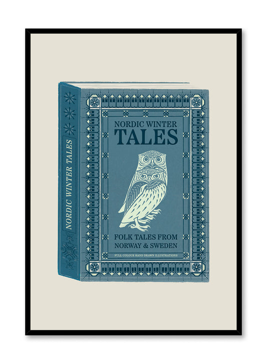 Nordic Tales Book Cover, Poster