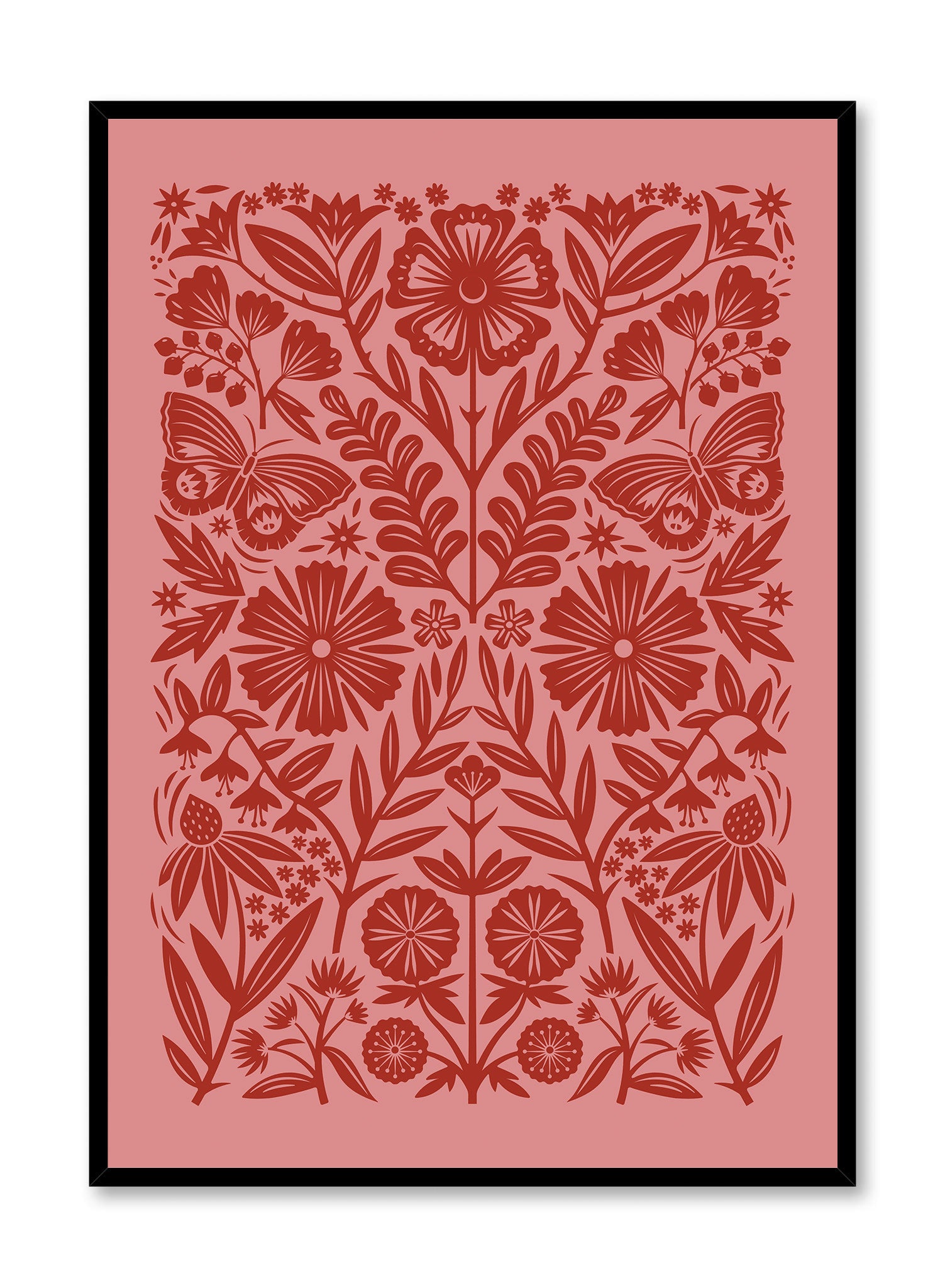 Ruby Blooms | Shop Posters & Prints Online at Opposite Wall
