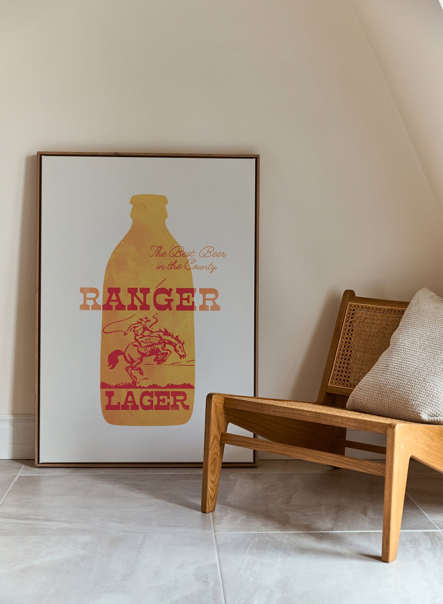 La meilleure bière du pays, Œuvre sur toile