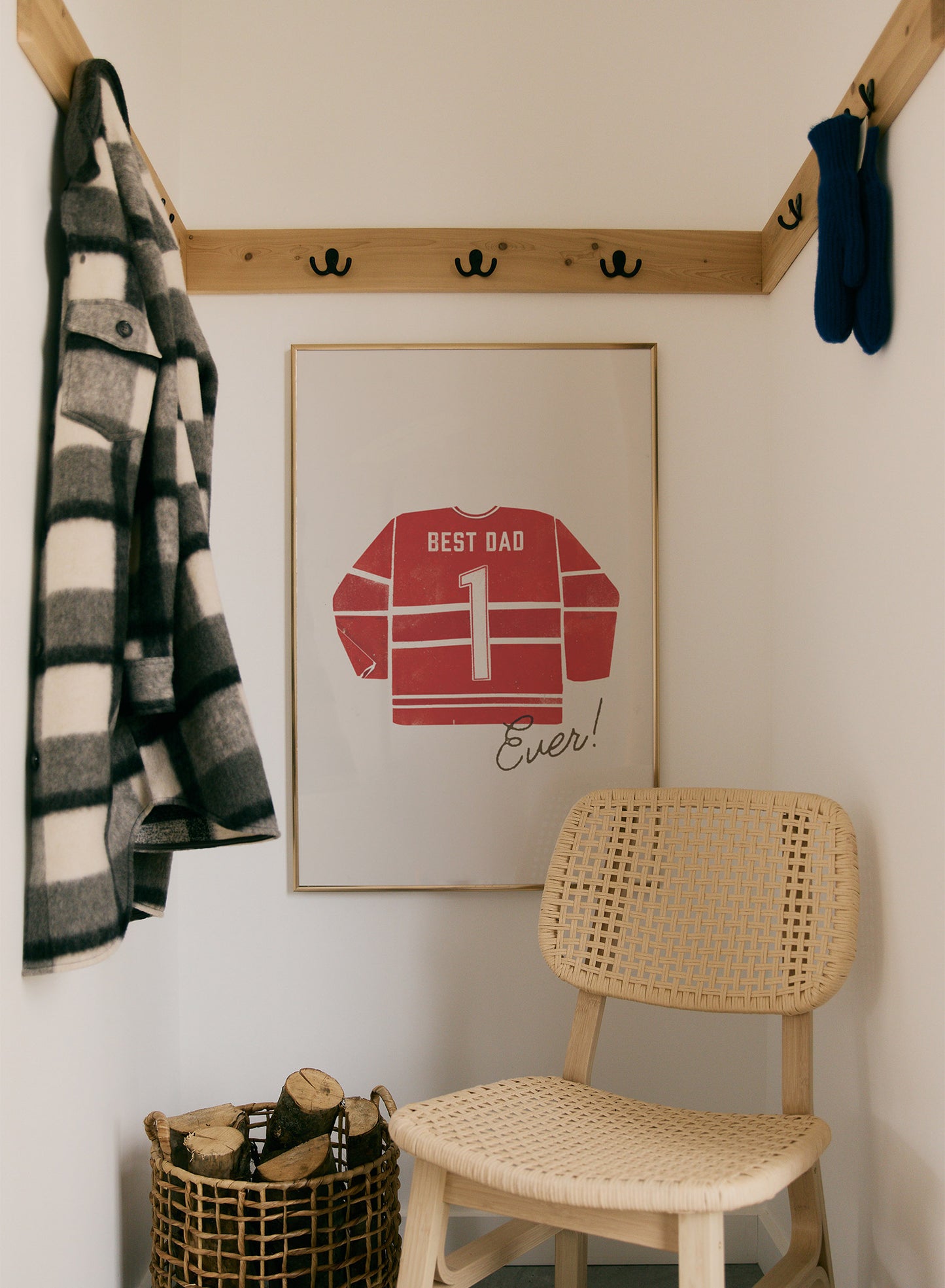 Best dad ever (en rouge), Affiche