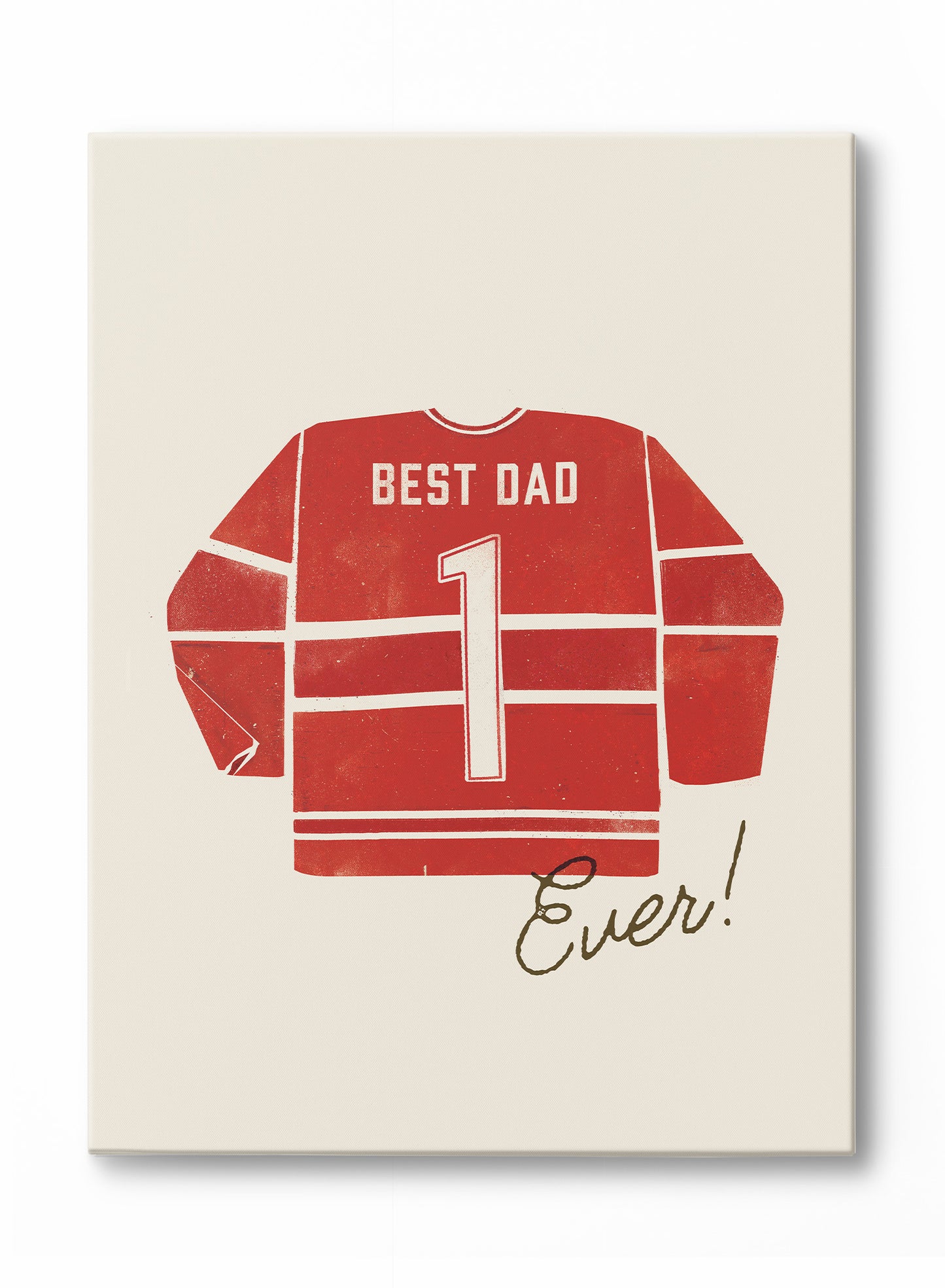 Best dad ever (en rouge), Affiche