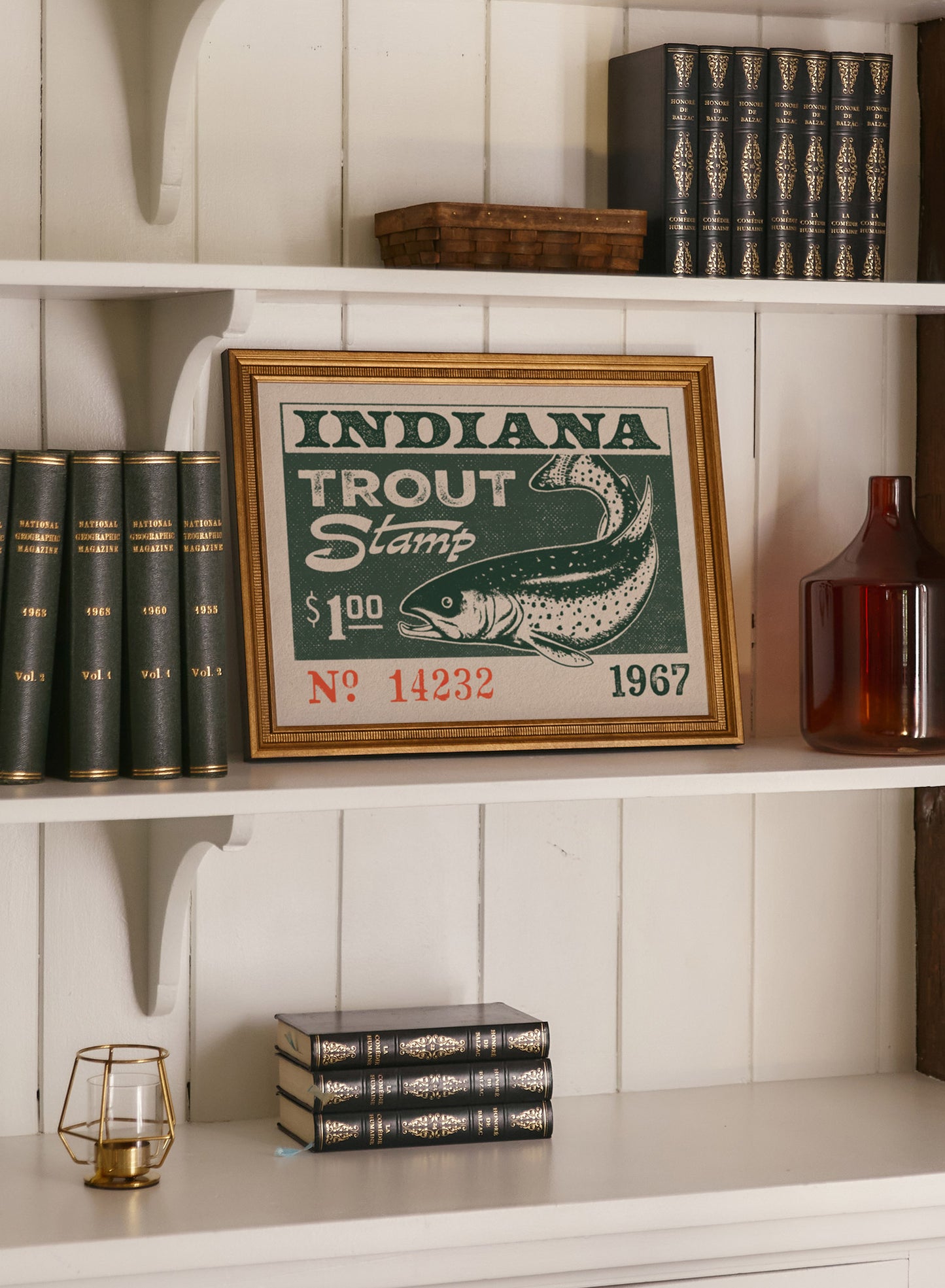 Truite d'Indiana, Affiche