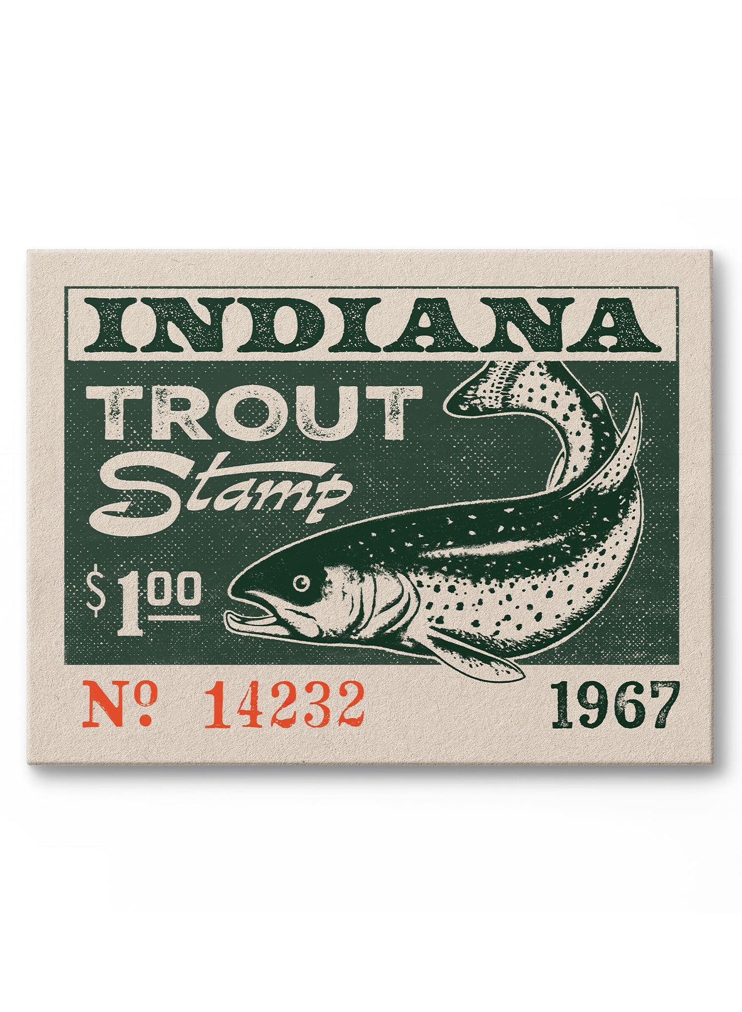 Truite d'Indiana, Affiche