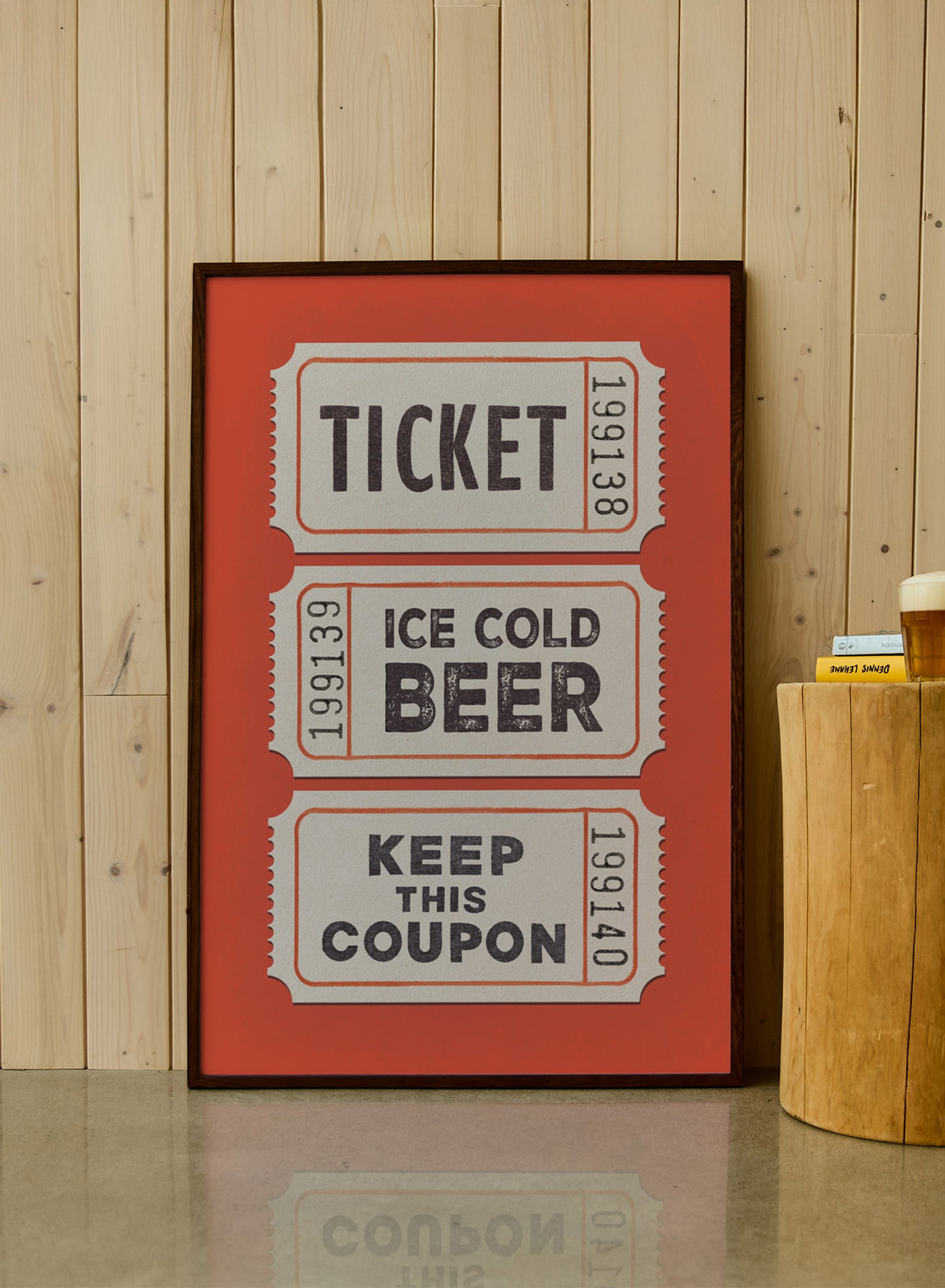 Achetez vos billets, Affiche