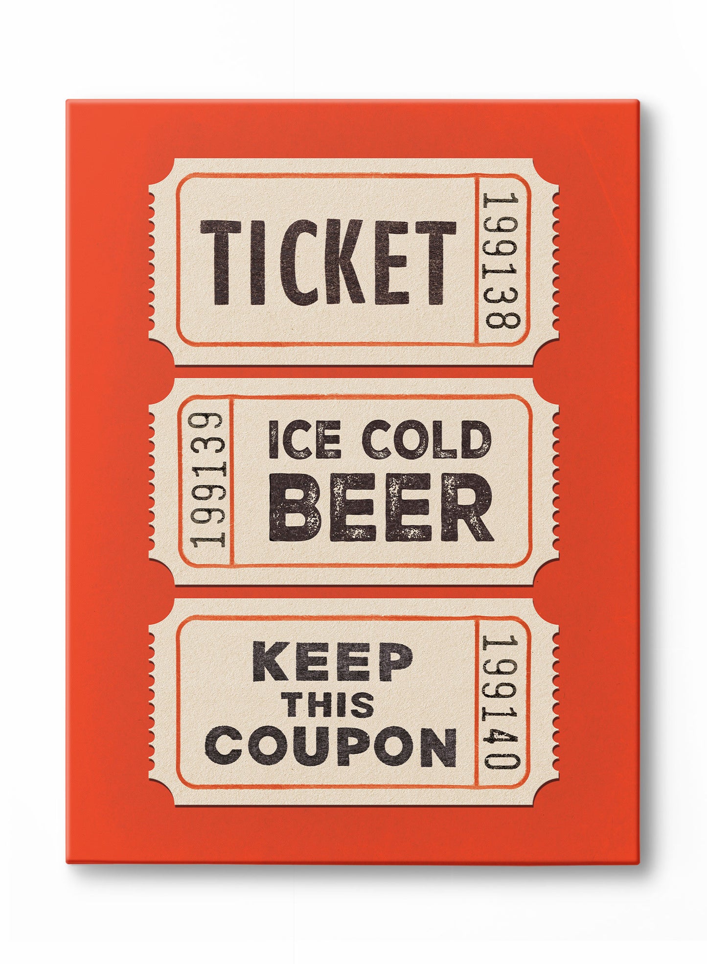 Achetez vos billets, Affiche