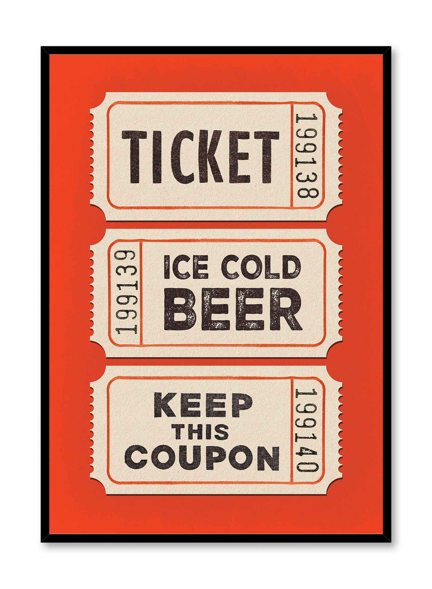 Achetez vos billets, Affiche