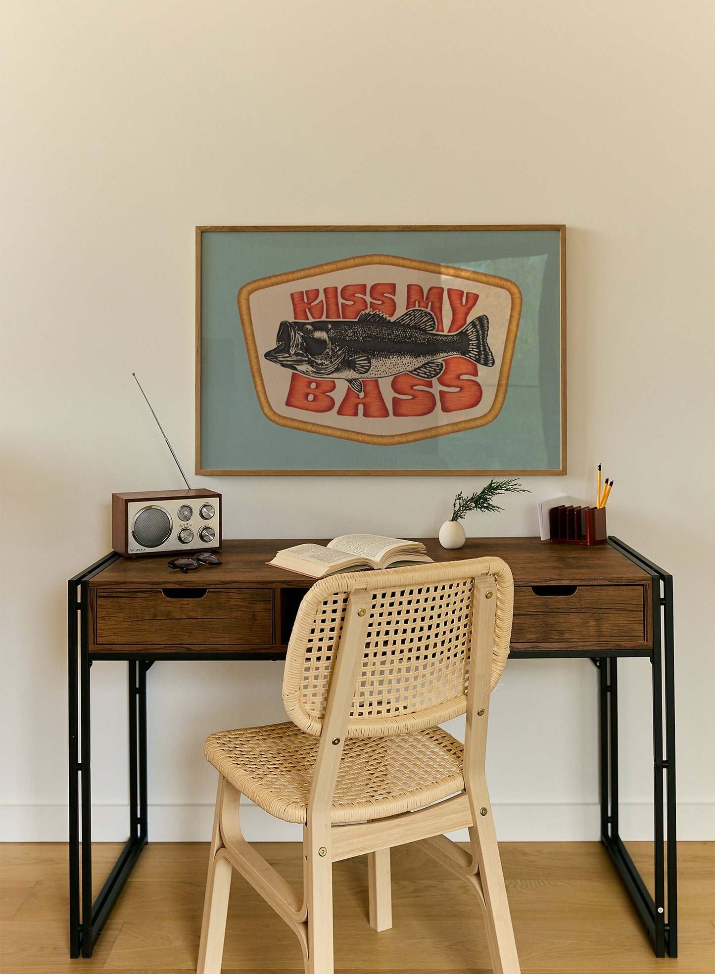 Bisous de poisson, Affiche