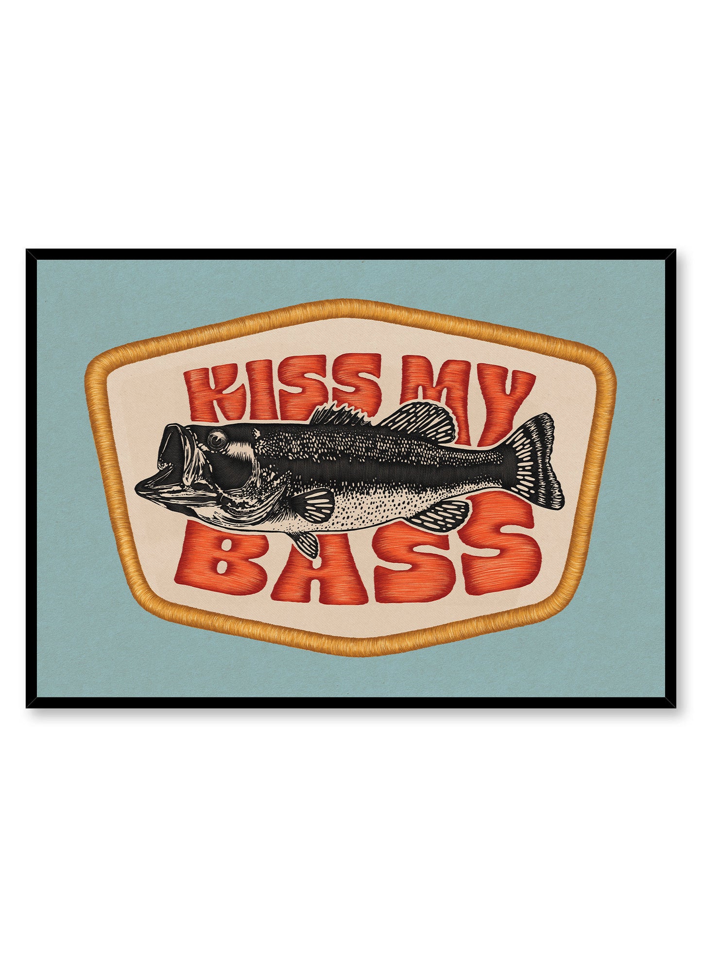 Bisous de poisson, Affiche