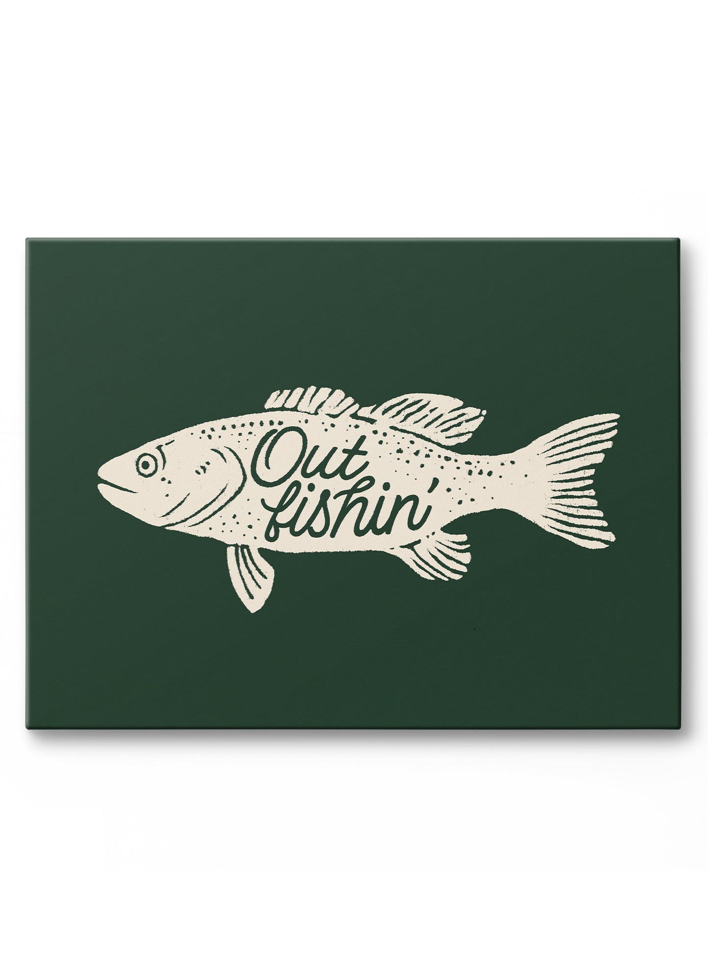 À la pêche, Affiche