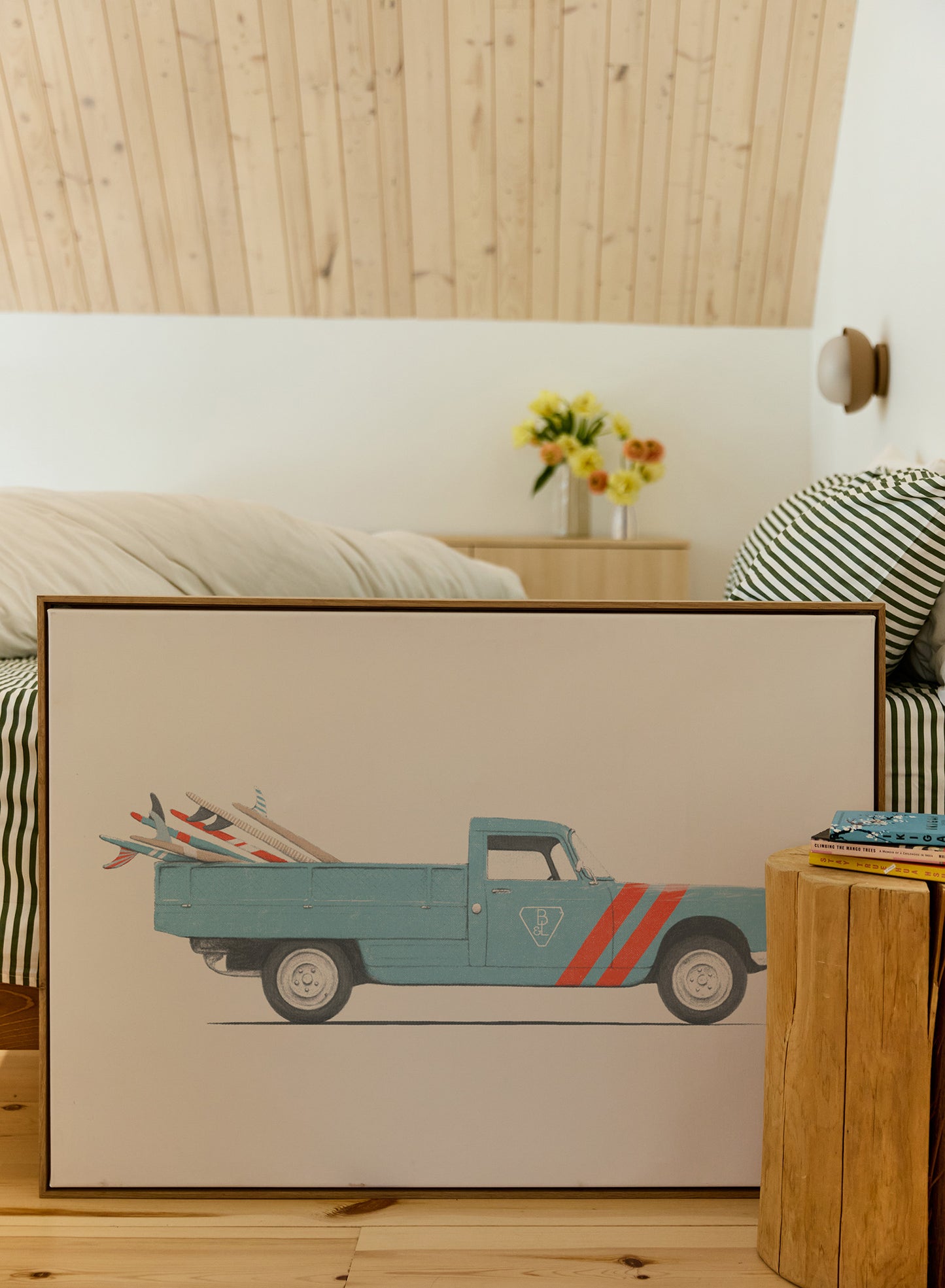 Camionnette de surfeur, Affiche