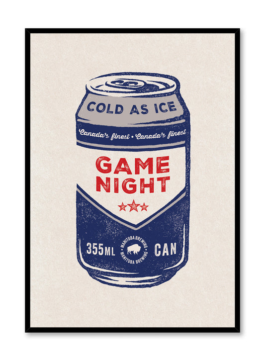 Game Night in Winnipeg, Poster
