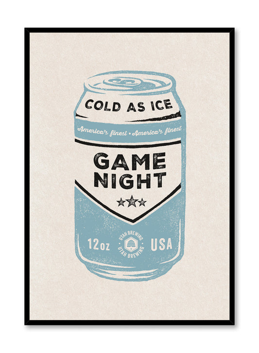 Game Night in Salt Lake City, Poster