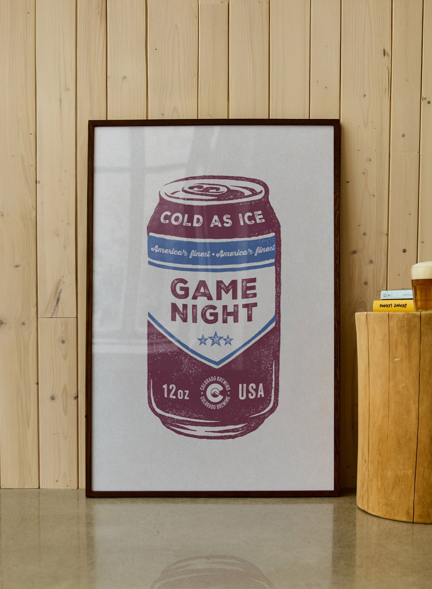 Jour de match à Denver, Affiche