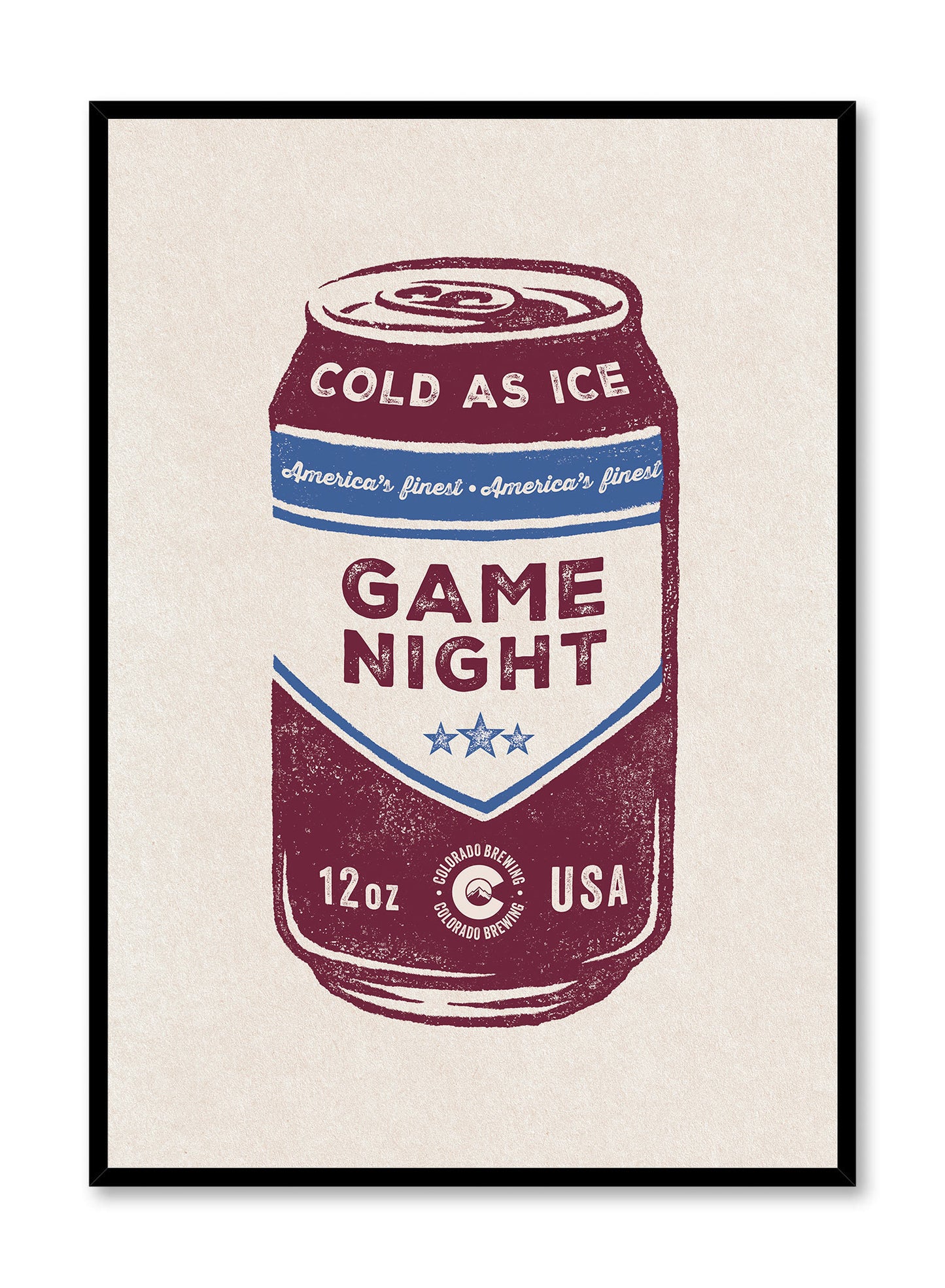 Jour de match à Denver, Affiche