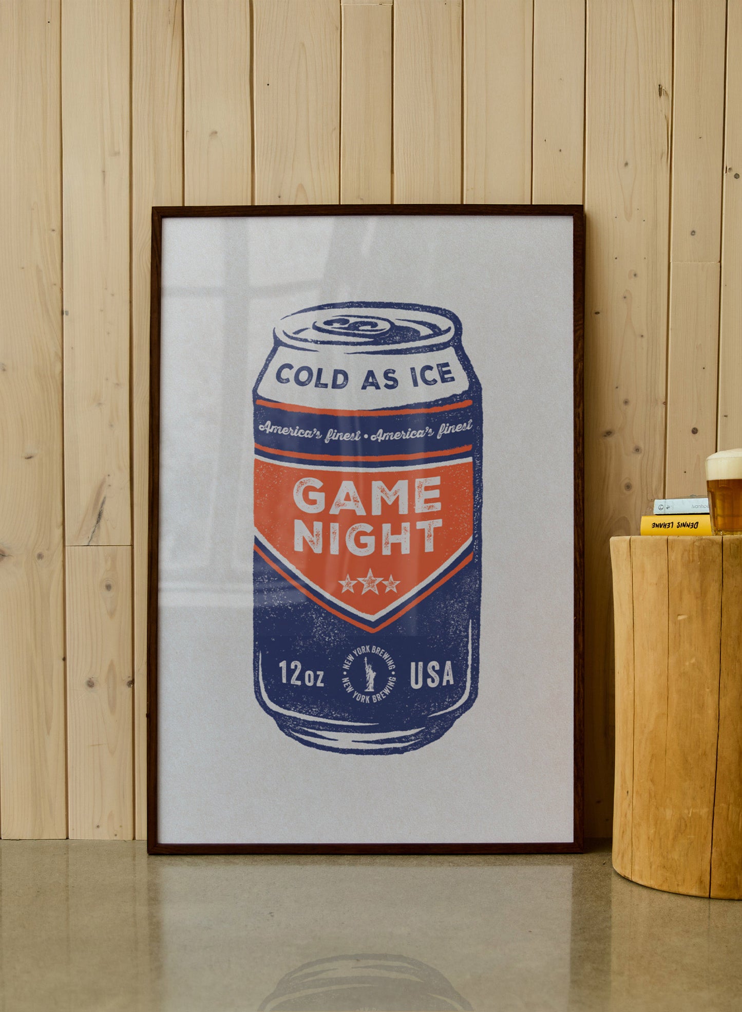 Jour de match à Long Island, Affiche