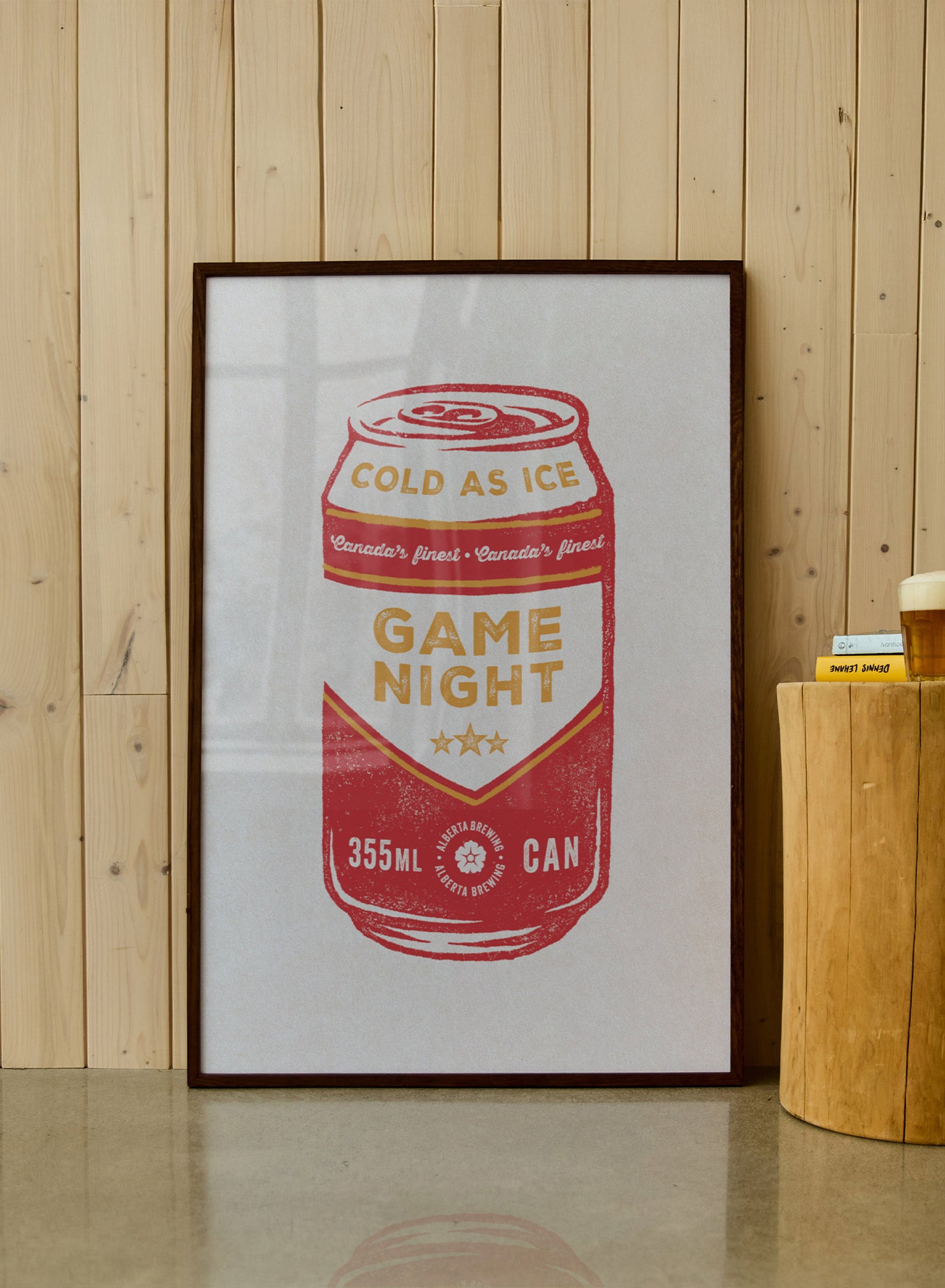 Game Night in Calgary, Poster