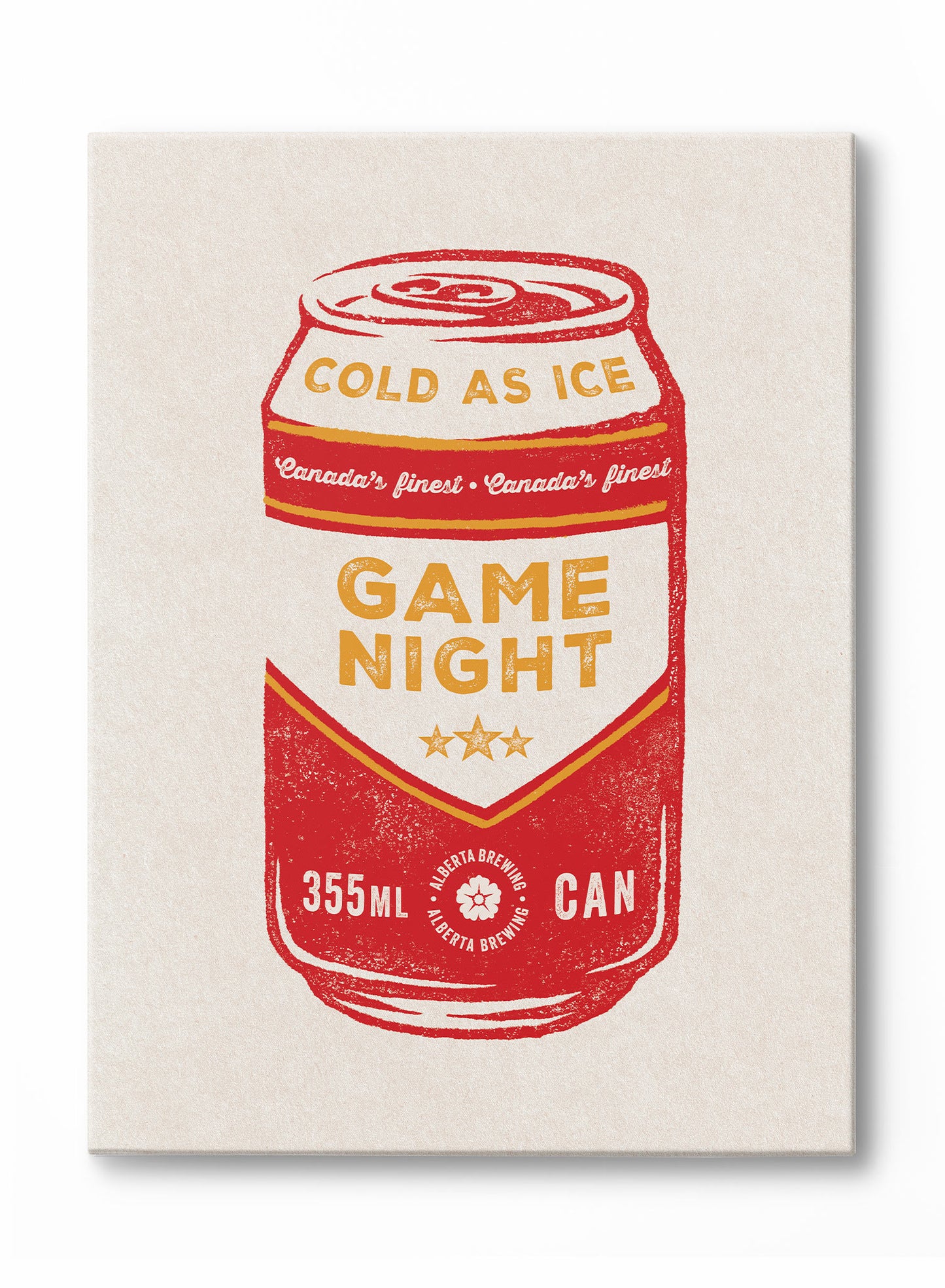 Game Night in Calgary, Poster