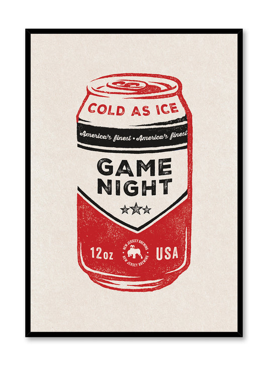 Game Night in Newark, Poster