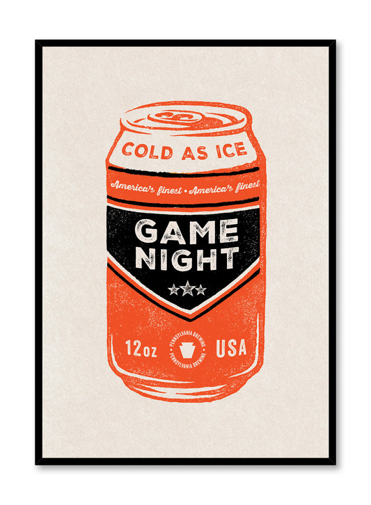 Game Night in Philadelphia, Poster