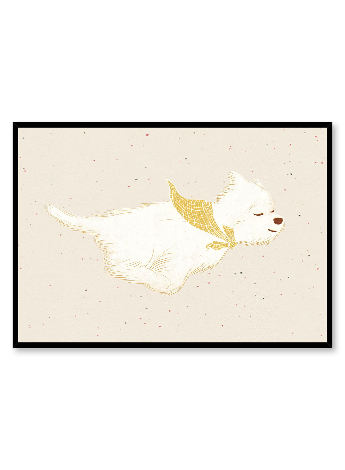 Wes le westie, Affiche