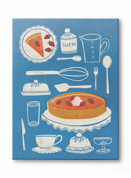 Strawberry Pie, Canvas