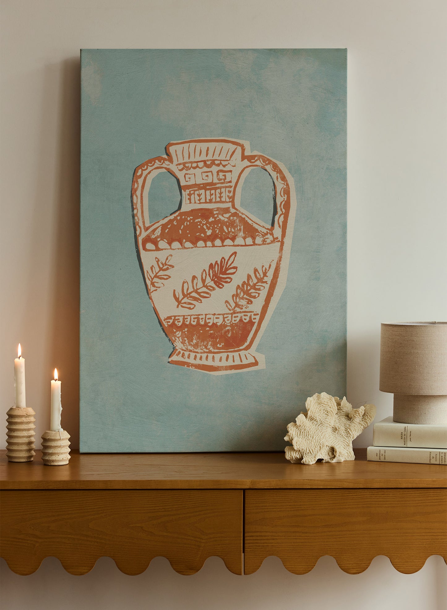 Vase Pompéi, Affiche